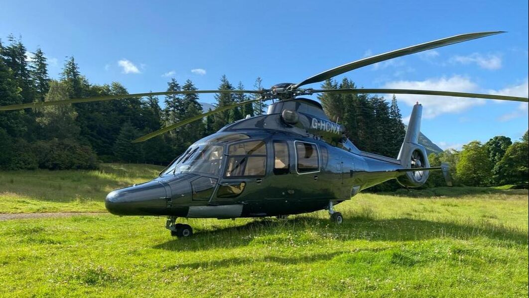 Helicopter charter with our VIP EC155Bq