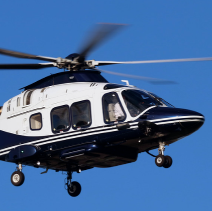Helicopter transfer in the AW169